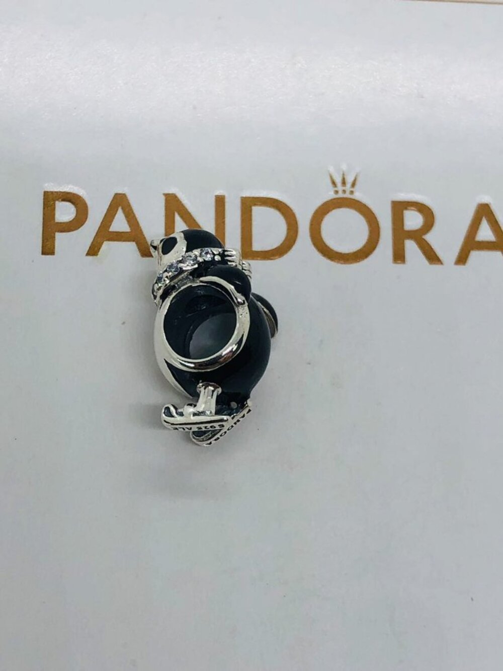Pandora Skiing Penguin Charm